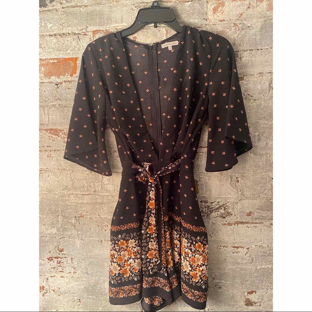 Printed Romper